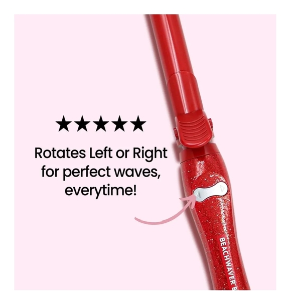 The Beachwaver Co. Red Hair Curler NIB - Picture 3 of 7